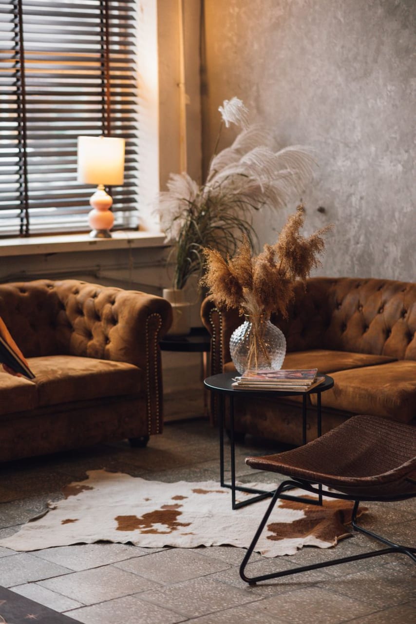 A quiet, lived-in living room